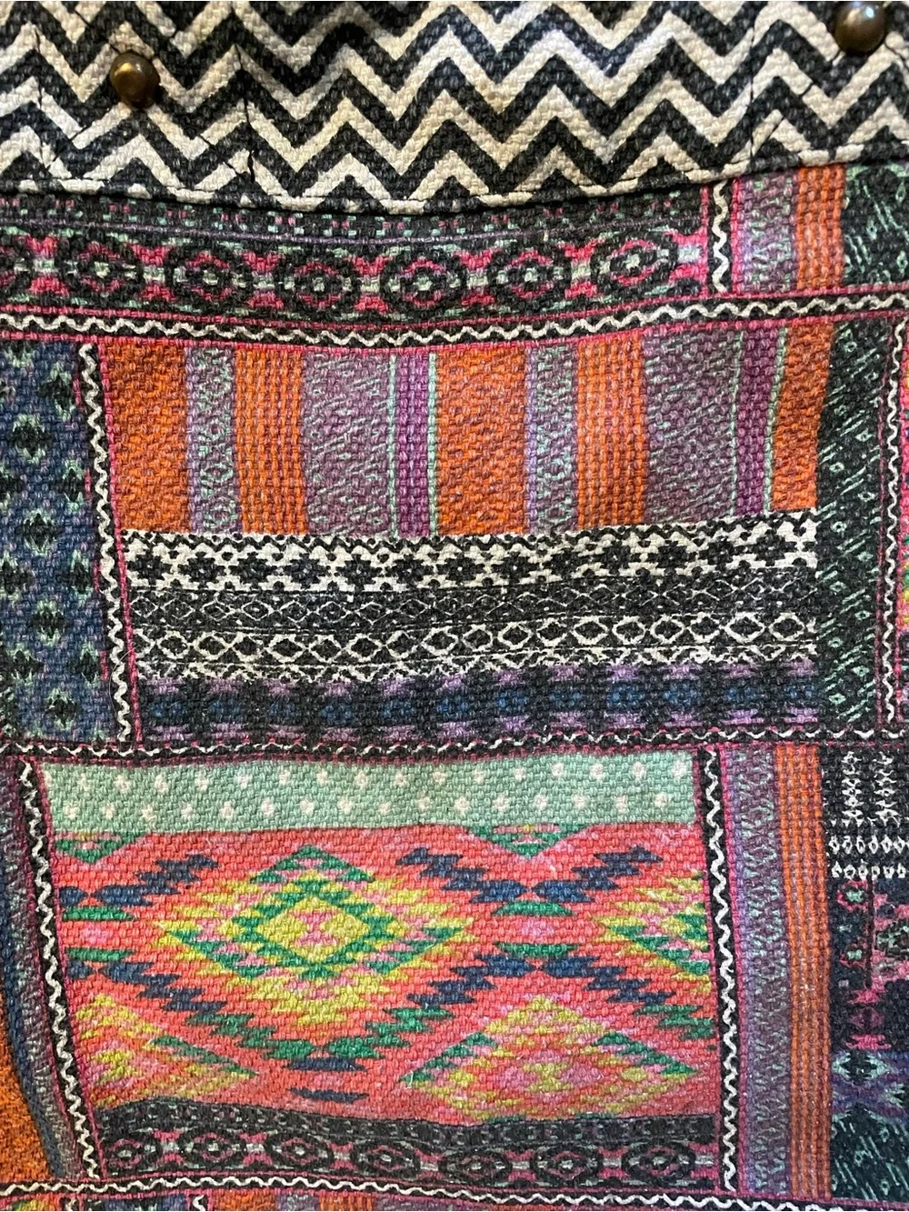 Lulu Multicolor Boho Patchwork Bag